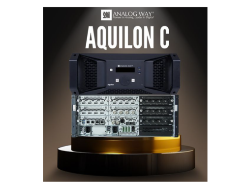NEU im Verleih: AQUILON C 4K/8K-Multiscreen-Präsentationssystem
